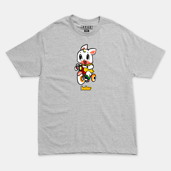 Bunny Tee Heather Grey