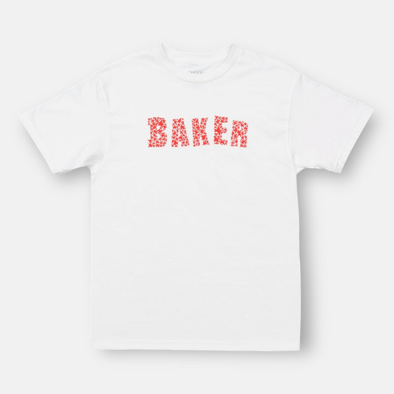 Get Lost Tee White/Red