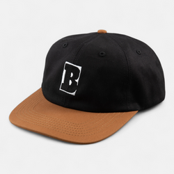 Capital B Black/Brown Snapback