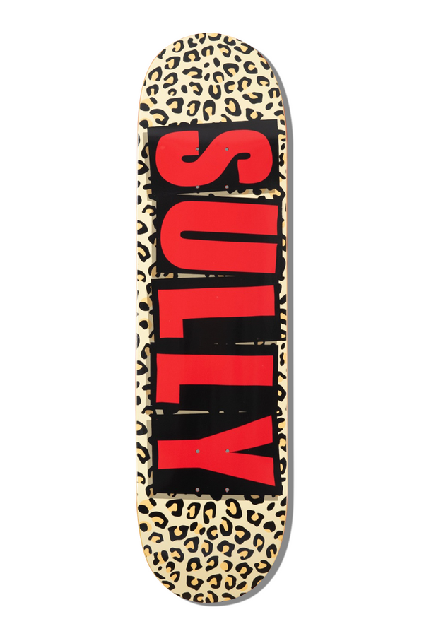 Sully Logo Leopard Deck 8.38