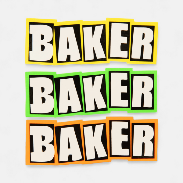 Brand Logo Neon Sticker 12pk