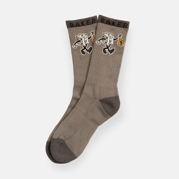Dice Grey Socks