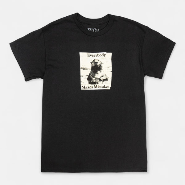 Everybody Makes Mistakes Tee Black
