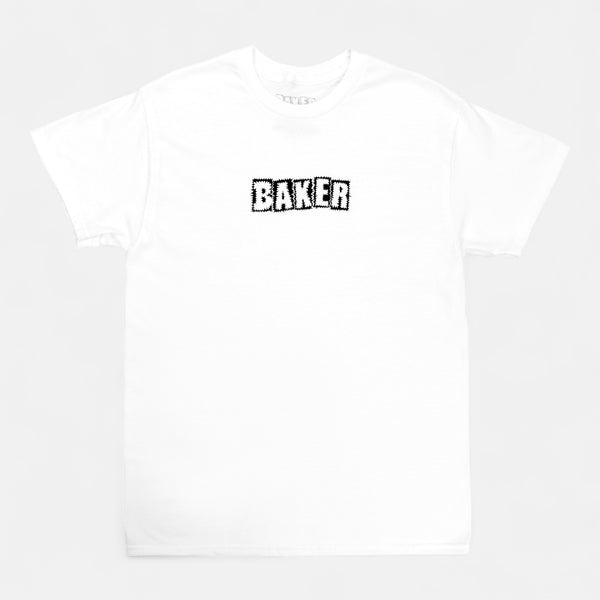 Library Card Tee White