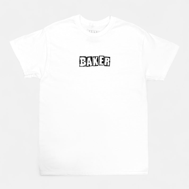 Library Card Tee White