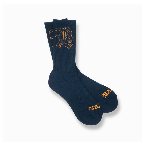Big B Navy Socks